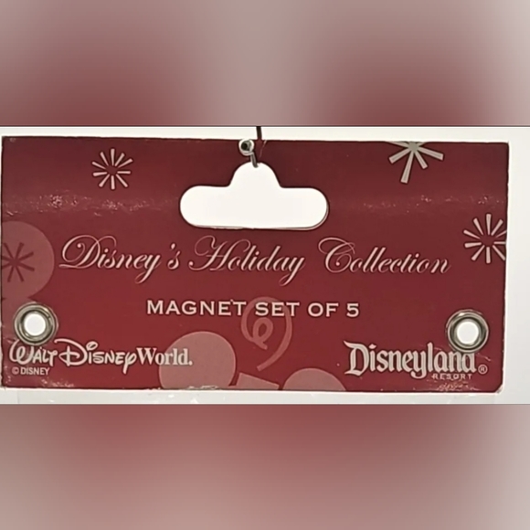 Disney's Holiday Collection Mickey & Minnie Gingerbread Cookie Christmas Magnets - Picture 2 of 5